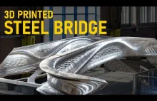 Stalowy most z drukarki 3D