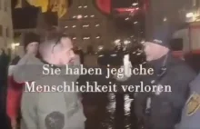 Niemiecki policjant: Osoby niezaszczepione są mordercami i nie są już ludźmi