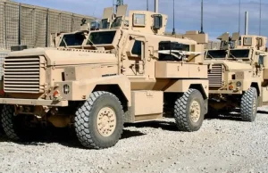 Polska kupuje od USA 300 używanych pojazdów MRAP typu Cougar dla wojska