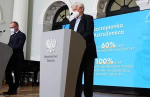 Szczepionka AstraZeneca – 100% ochrona przed ciężkim przebiegiem COVID-19...