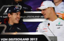 Vettel: dla mnie Schumacher pozostanie najlepszym kierowcą w historii F1.