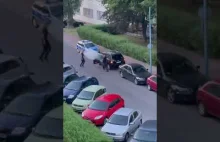 36-letni Ukrainiec chciał przejechać 7-latka który szedł ze swoim ojcem po...