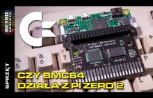 Emulacja Commodore 128 na C64 - Kartridż BMC64 + Raspberry Pi Zero