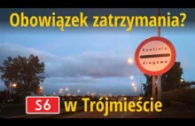 Znak zabrania przejazdu, bez zatrzymania się... na autostradzie w Polsce :)
