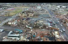 12-11-2021 Tornado Mayfield, KY - Niesamowite uszkodzenia