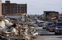 Rośnie bilans ofiar tornad w USA. "Niewyobrażalna tragedia".