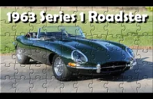 Klasyczny samochód, 1963 Series 1 Roadster Puzzle, relaksujący