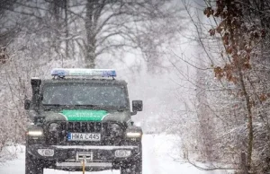 Próba sforsowania granicy. Ranny polski żołnierz