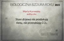 Posłanka PiS, Maria Kurowska, nominowana do Biologicznej Bzdury Roku 2021