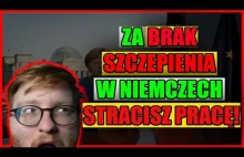 Wiadomości z Niemiec | Za brak szczepienie w Niemczech stracisz pracę!