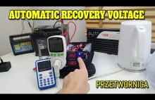 Automatic Recovery Voltage w przetwornicy napięcia XIJIA 12V 1500W