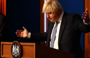 Boris Johnson wygłosił orędzie do narodu dotyczące 3 dawki