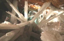 Jaskinia Naica w Meksyku, miejsce gdzie rosną gigantyczne kryształy