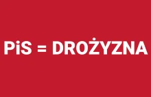 PiS = DROŻYZNA | Platforma Obywatelska startuje z nową akcją