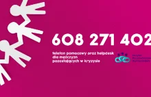 Kojarzycie ten telefon wsparcia dla mężczyzn? Prowadzą zbiórkę na działanie.