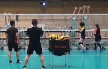Japoński robot do trenowania siatkówki