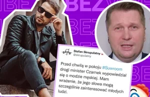 Czarnek chce, aby uczniowie nie nosili rurek. "To nie jest strój dla mężczyzny"