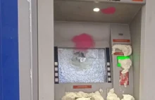 „Roz***aliśmy bankomat”. Lewaccy bojówkarze pochwalili się w sieci
