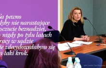 Sędzia Sądu Okręgowego w Łodzi Katarzyna Kamińska-Krawczyk odchodzi z...