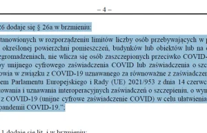 Bubel prawny - nie trzeba pokazywać certyfikatu szczepienia wchodząc do lokalu