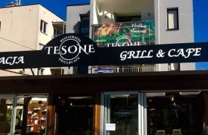 Restauracja Tesone przeciwko segregacji ludzi.
