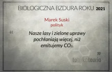 Suski nominowany do Biologicznej Bzdury Roku 2021