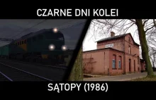 CZARNE DNI KOLEI #28 - Tekla. Katastrofa kolejowa w Sątopach (1986)