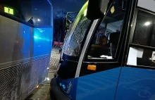 Jak jeżdzą ukraińcy po Polsce? filme ze zderzenia ukraińskiego busa z..