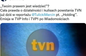 TVP1 i TVP Info zmieniają ramówki: będzie reportaż o powstaniu TVN