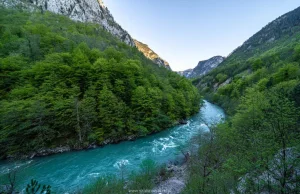 Kanion rzeki Tara - najgłębszy przełom Europy jest w Czarnogórze
