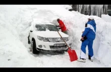 ❗ NIESAMOWITE opady śniegu w Kalifornii | Atak zimy w USA! ❄
