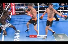 Lomachenko prosi narożnik przeciwnika, żeby przerwali walkę