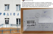 Policja z Łowicza listem poleconym wezwała na świadka... bankomat