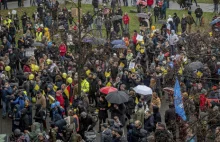 Tysiące osób na ulicach i gwałtowne starcia w Niemczech