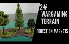 Las do gier bitewnych - wargaming forest