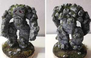 Stone Monster czyli jak zrobić epicką figurkę Kamiennego Potwora