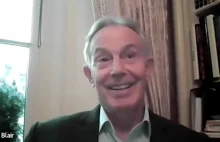 Tony Blair: jeśli się nie zaszczepiłeś to jesteś idiotą.