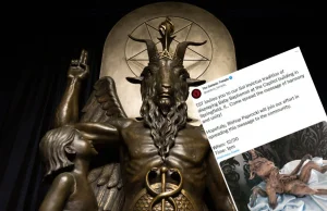Świątynia Satanistyczna wystawiła własną szopkę w USA.