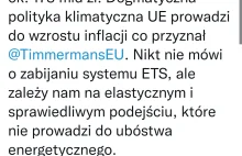 Unijny system handlu uprawnieniami do emisji CO2 podnosi inflację.