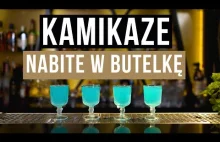 SHOTY IMPREZOWE (gotowa butelka) niebieskie i malinowe KAMIKADZE| prosty...