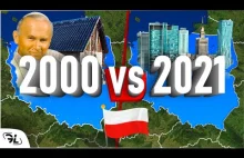 Porównanie POLSKI 2000 vs 2021 - Jak bardzo zmienił się nasz kraj?