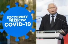 Kaczyński chce obowiązkowych szczepień i "pójścia na całość"