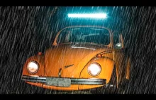 Jak przekimać deszczową noc w VW Garbusie i jeszcze zjeść w środku coś dobrego