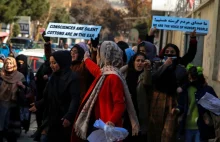 Protesty kobiet w Kabulu. Walczą o swoje prawa i żądają, żeby ich nie zabijali