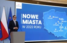 Zmiany na mapie Polski. Pojawią się nowe miasta