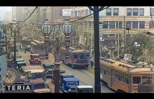 Los Angeles lat 30. XX wieku w pełnym kolorze i 60 kl./s.