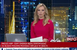 TVP Info informuje o prognozie inflacji tak, żeby nie podać jej wysokości.