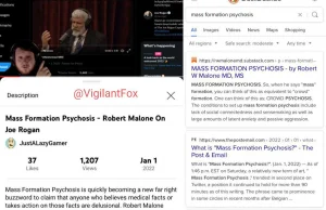 Masowa psychoza - wyniki w Google to ataki na Dr. Roberta Malone