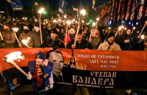 Setki nacjonalistów uczciło w Kijowie pamięć rzezi wołyńskiej -