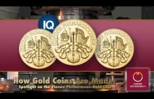 Jak powstaje złota moneta Wiedeński Filharmonik - 4K Video [EN]